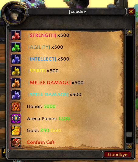 Gift Code Redemption System [TrinityCore]